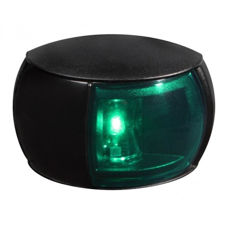 Hella NaviLED Compact - SB Green - 2NM - 9-33V - Cable 120mm - Black