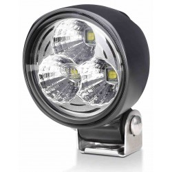 Hella Module 70 IV LED Worklight - Spot beam - Neutral white - 9-33V - 2.100LM - 21W - Black