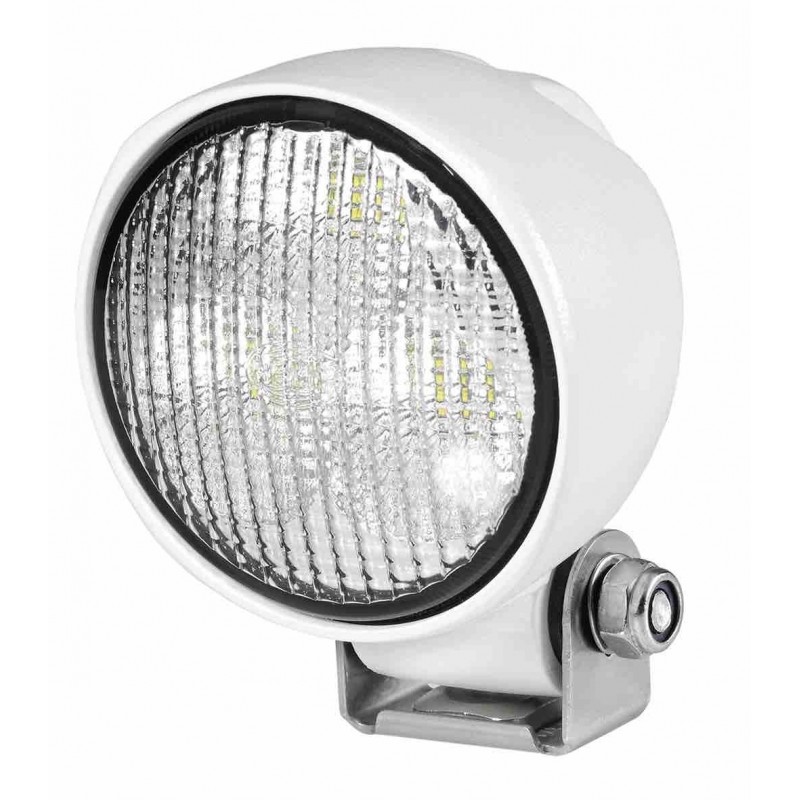 Hella Module 70 IV LED Worklight - Flood beam - Neutral white - 9-33V - 2.100LM - 21W - White