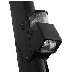 Hella 8504 Halogen Deck Floodlight + Masthead Lamp - 12V - 55+10W - Black