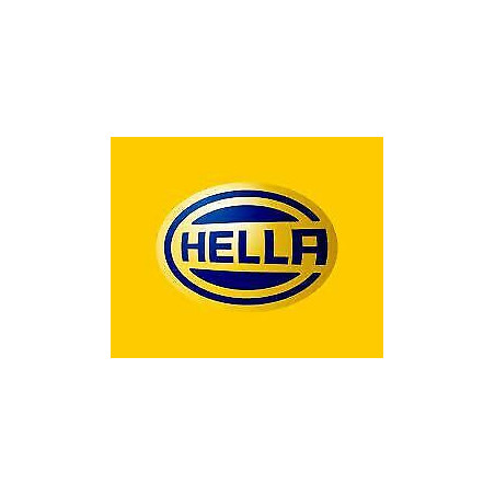 Hella 8506 Halogen Deck Floodlight - Diffuse lens - 12V - 20W - White - Mastbracket