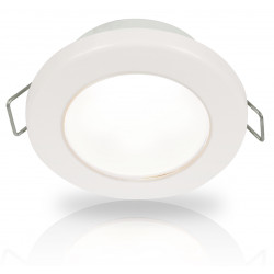Hella EuroLED 75 LED Recessed Spot White - 24V - Spring Clip - Warm White
