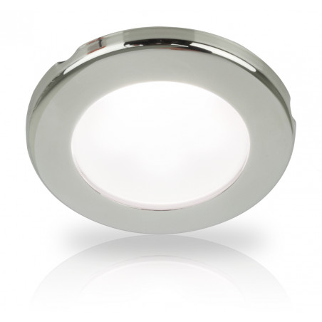 20 X Hella EuroLED 75 LED Recessed Spot RVS - 12V - Screw Mount - Cool White