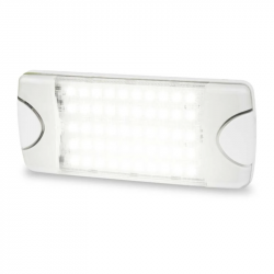 Hella DuraLED 50 LED Weiss - 12/24V - Schraubbefestigung - Kaltweiss Ultra Breitstrahlend