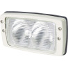 Hella 8542 Halogeen Flood Inbouw werklamp - Diffuse lens - 12V - 2 x 55W - Wit