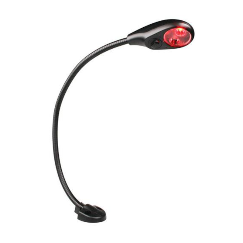 Hella Red LED Flexi Chart Table Lamp 400mm