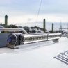 Hella Sea Hawk-470 Combi - Spread and Spot - Zwarte Behuizing Blauw Randlicht