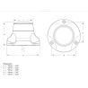 Hella NaviLED - 360° Red - 2NM - 9-33V - Cable 500mm - White
